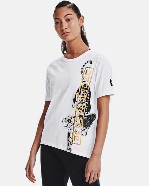 Women's UA Chinese New Year Graphic T-Shirt, White, pdpMainDesktop image number 0